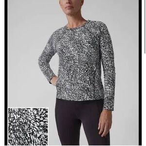 Athleta Ultimate Train Printed Top